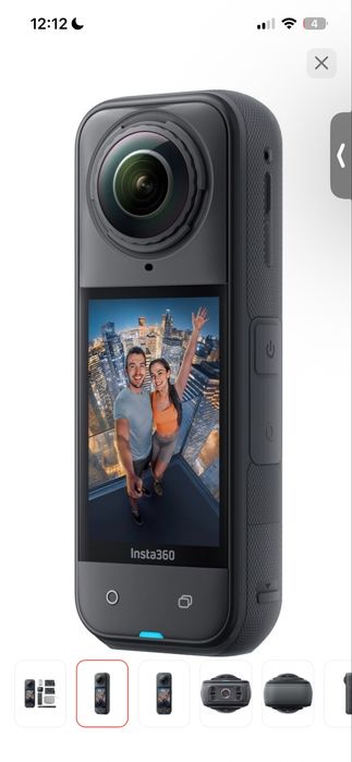 Экшн-камера Insta360X5 essentials bundle