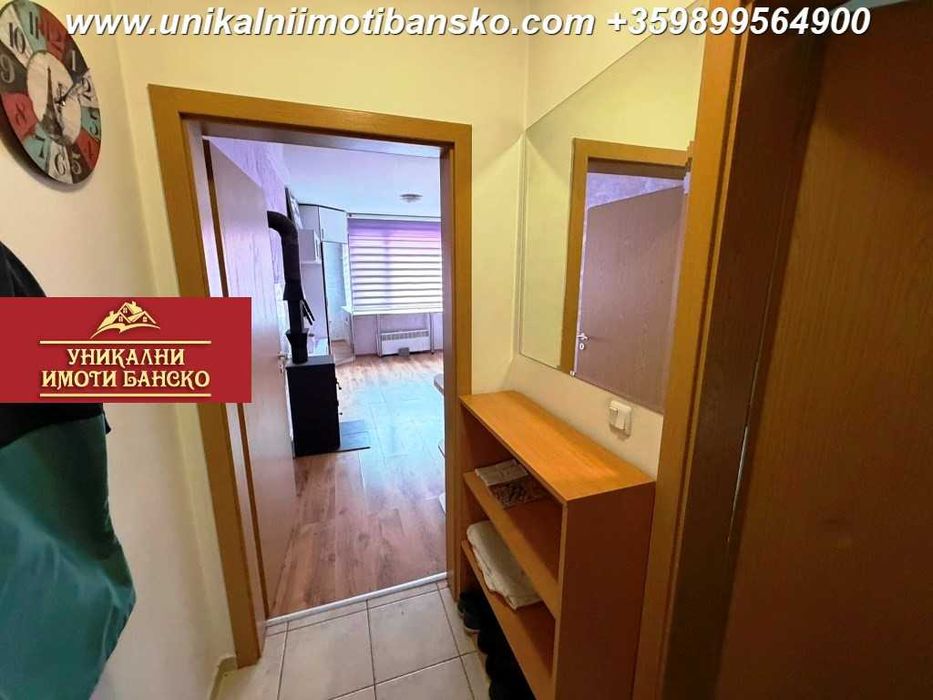 На 5 минути пеша от центъра на Банско! Едностаен апартамент за продажба