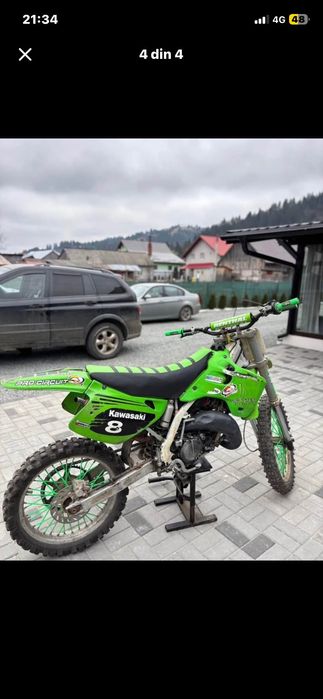 Cross Kawasaki Kx 125 2t power walw