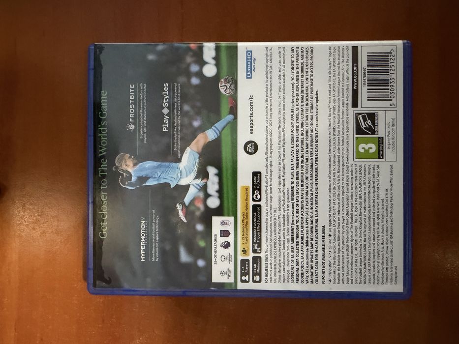 FC24 игра за PS4/PS5