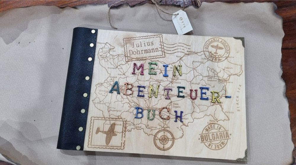 Ръчно изработен персонализиран албум за снимки