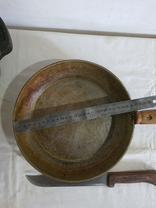 Казанчик Сковородка кухонный нож