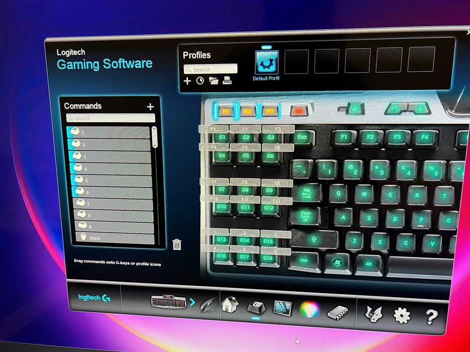Tastatura RGB cu display Logitech G510