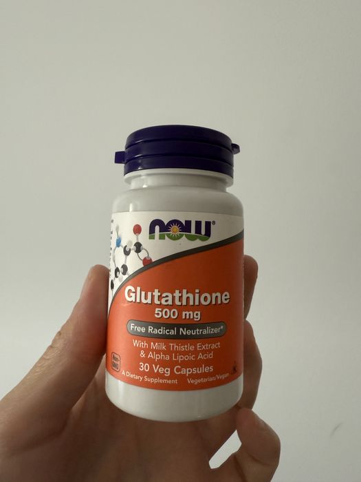Продам Glutathione 500 mg, 30 вегетарианских капсул.