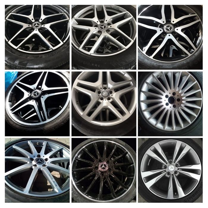 Jante Mercedes W176,246,205,213,222,257,166,167 A,B,C,E,S,ML,GLE Class
