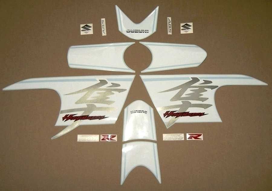 Стикери Сузуки 1340 Hayabusa 2017-2018г лепенки Suzuki Хаябуса графики