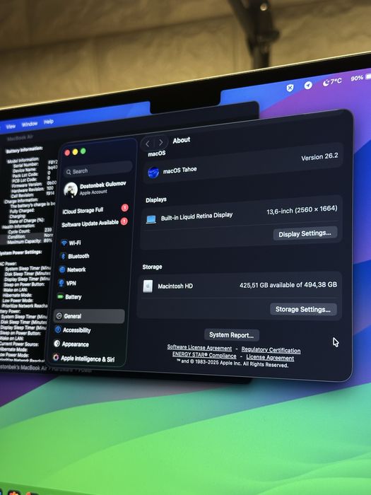 MacBook M2 Air 512/8 (2022)