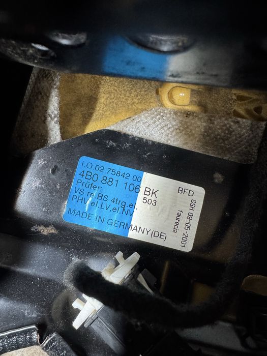 Сидения ауди с5