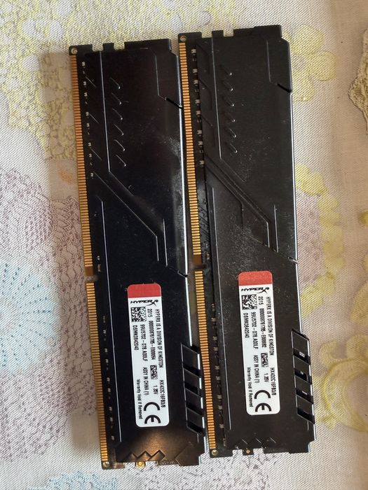 HyperX Fury 16GB (2x8GB) DDR4 3200MHz CL16 - HX432C16FB3/8