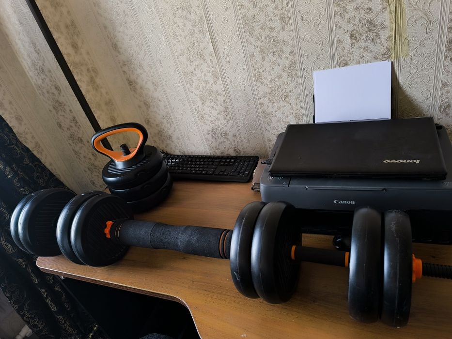 Gantel nabor, shtanga, Gera qilib ishlatish mumkin