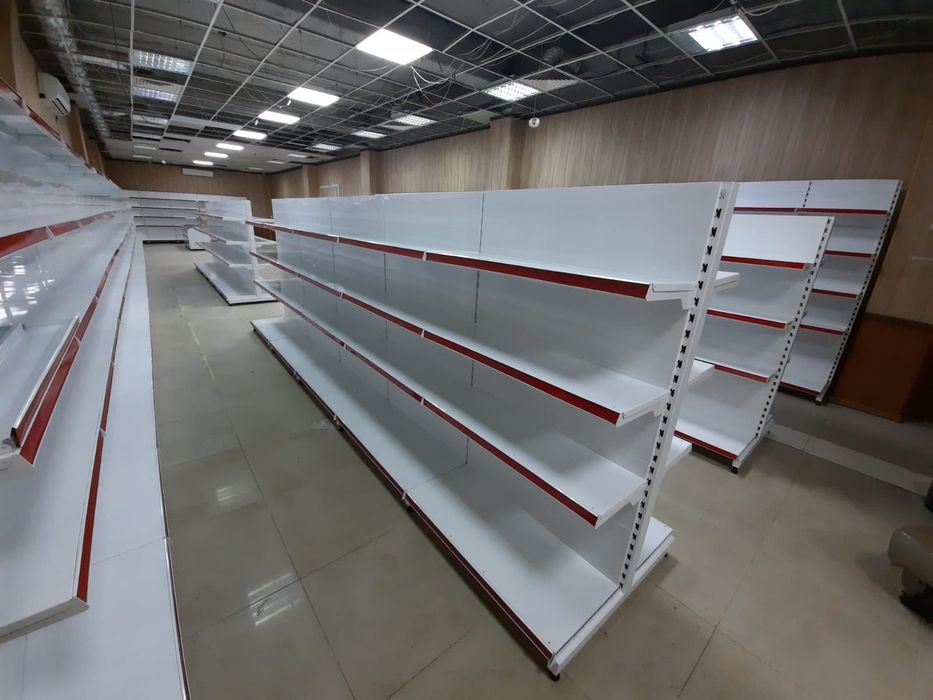 Стеллажи полки овощные хлебные