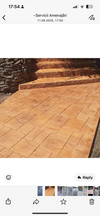 Beton Amprentat Satu Mare