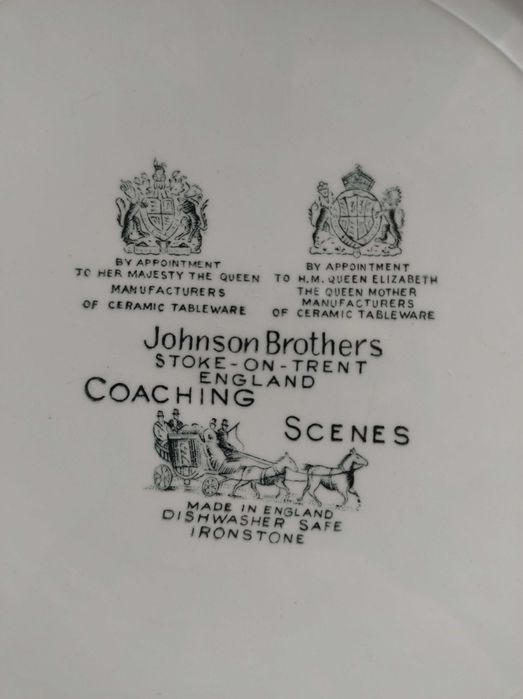 Чиния Johnson brothers coaching scenes