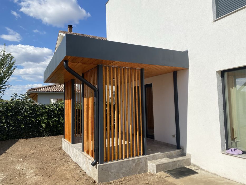 Terasa, foisor, magazie, pergola, acoperitoare, structura lemn/fier