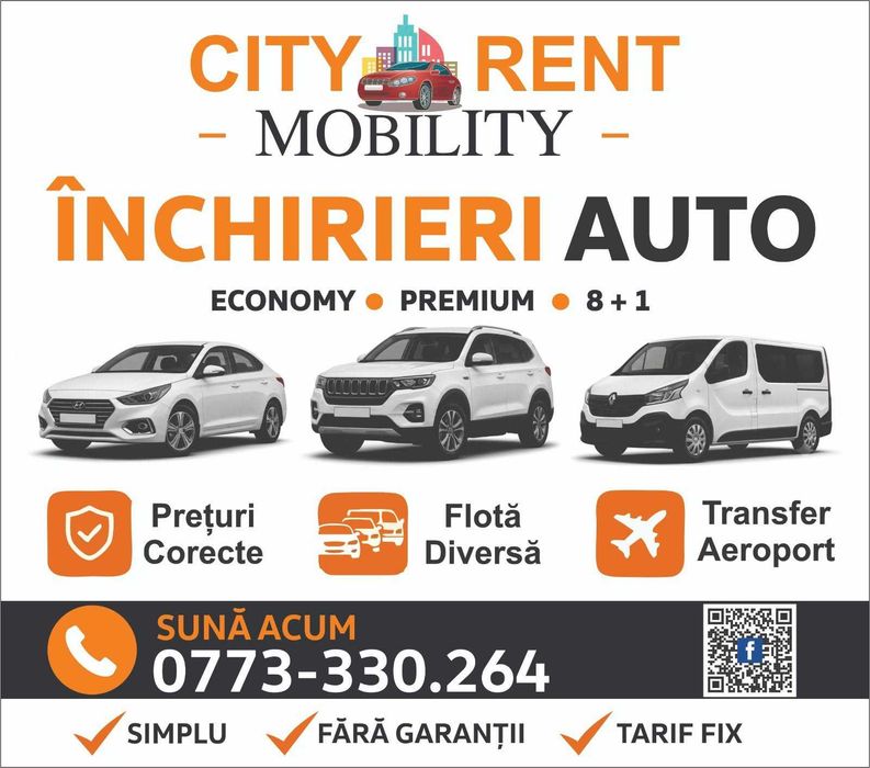 Inchirieri auto 80 lei /zi. Tarif fix chiar si pt inchirierea /1zi