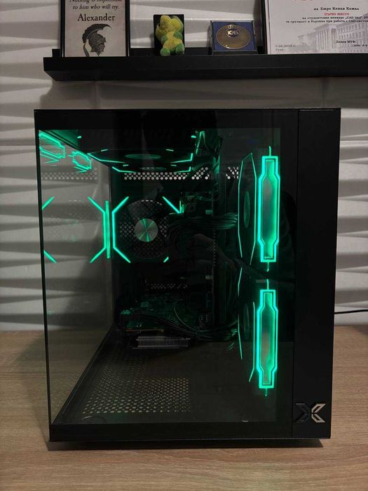 Геймърски компютър Ryzen 5600, RX6600 8GB, 16 ram, 1TB ssd NVME, 600W