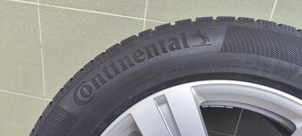 4 бр Зимни гуми Continental 255/55/18 и 4 бр джанти 18 цола