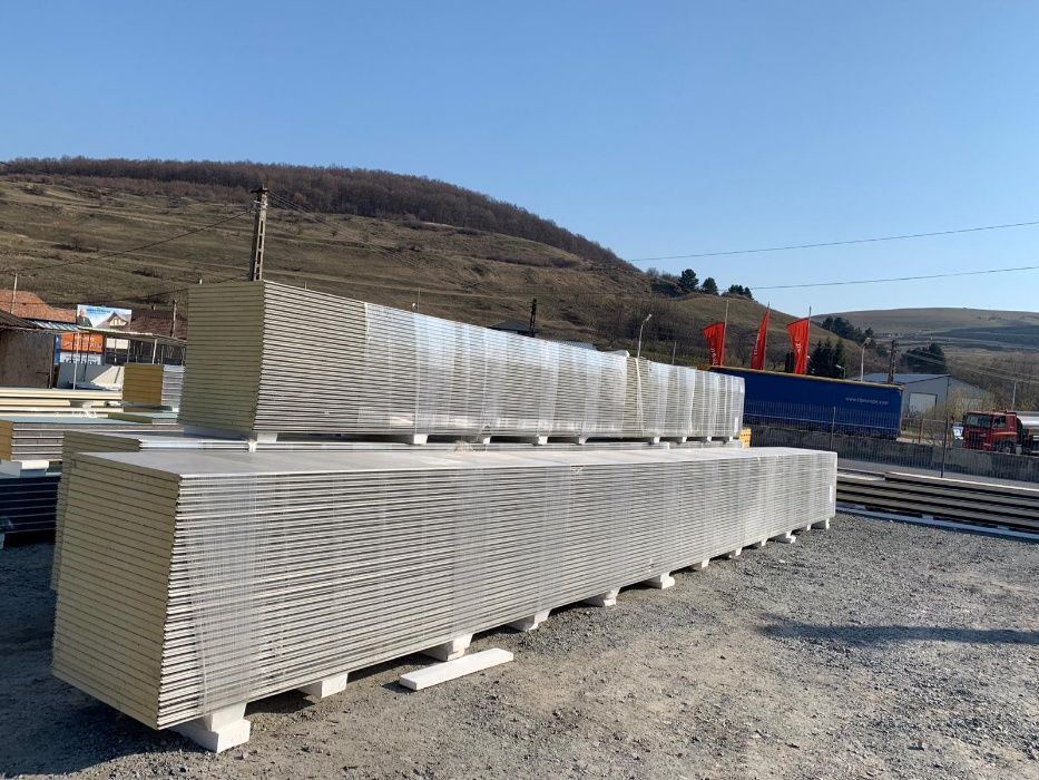 Panouri Termoizolante de tip sandwich de perete acoperis PUR PIR VATA