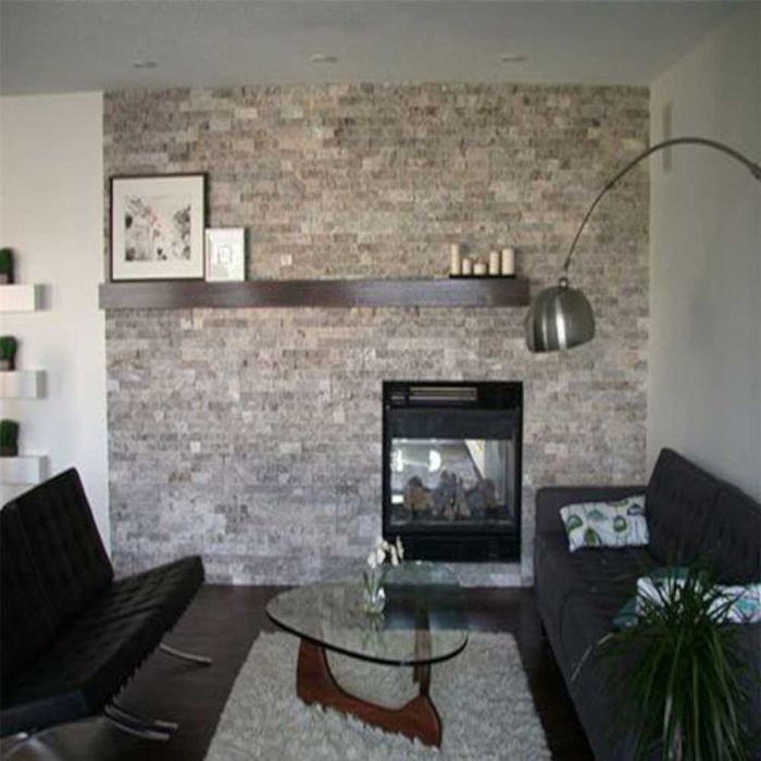 Travertin Silver Scapitat  15 x 5 x 2 cm 95.71 +TVA / mp