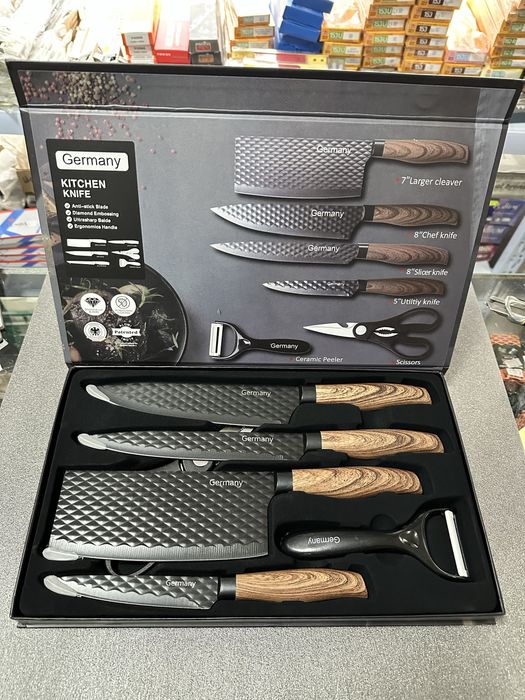 Комплект кухненски ножове 6 части