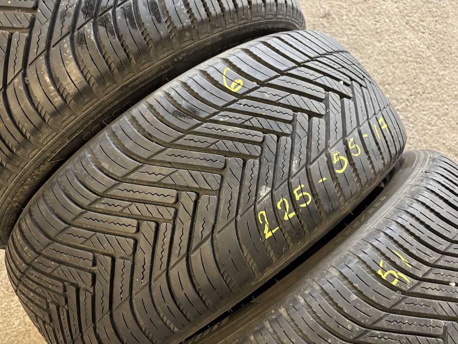 Set anvelope MS allseason Hankook Kinergy 4S 225/55/17,225 55 R17 17