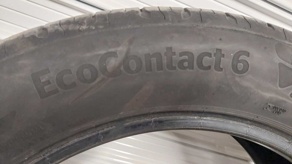 Гуми 2025 година Continental EcoContact 6 215/55/17 на 4500 км пробег