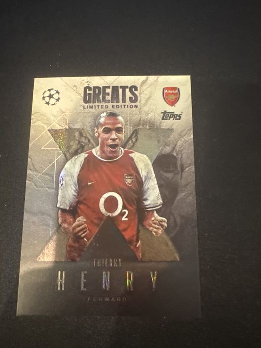 Thierry Henry match attax limited edition 2025/26