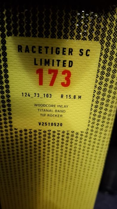 Schiuri Volkl Racetiger SC Limited 173 cm