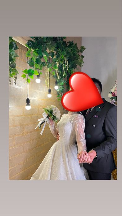 Kelin koylak свадебное платье