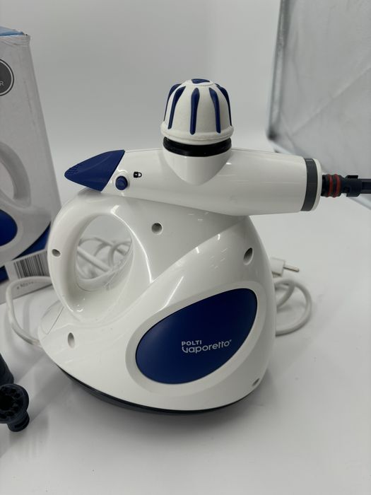 Парочистачка Polti Vaporettino First, 1000 W, Бяла/Синя