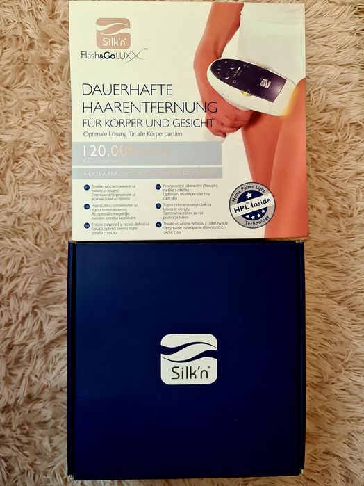 Фотоепилатор Silk'n flash go luxx