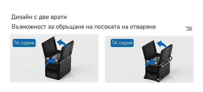 Хладилна кутия с компресор 12V/24V 45 литра