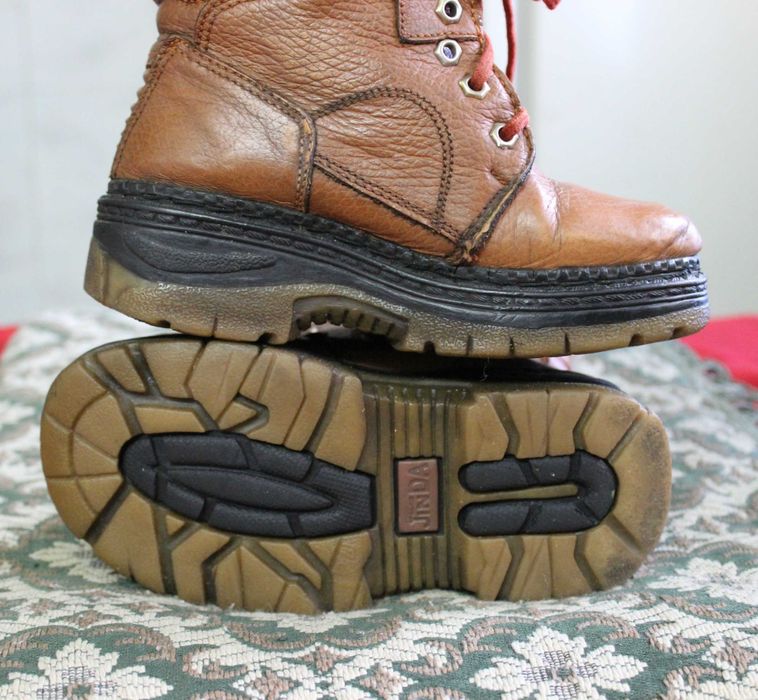 Сапоги кожаные 27 размер