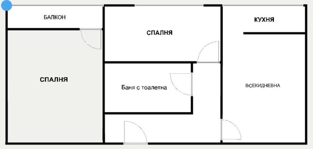 Продава се Тристаен апартамент в София, Люлин 1 - 67 кв.м за 2239 €/кв.м - Снимка #8