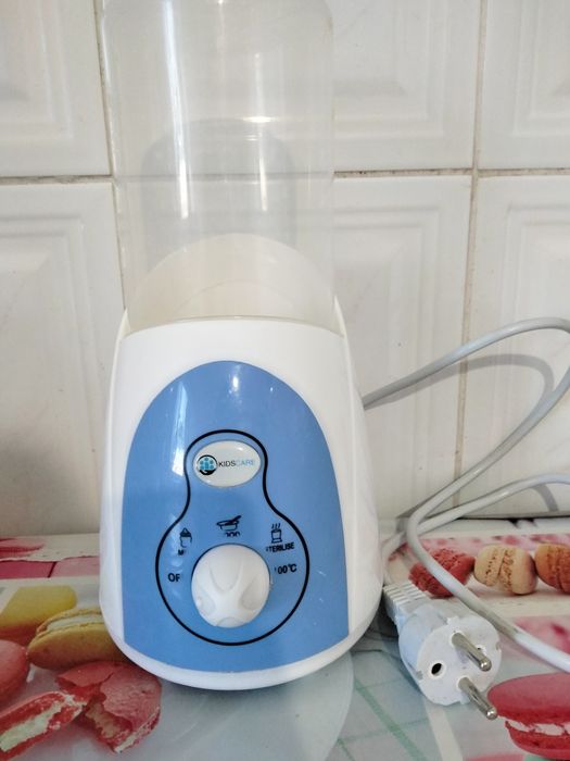 Sterilizator electric + încălzitor electric + 4 biberoane din sticlă