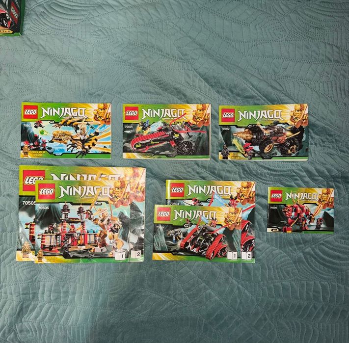 LEGO Ninjago Full Wave 2013 – Seturi super rare, 70500 - 70505