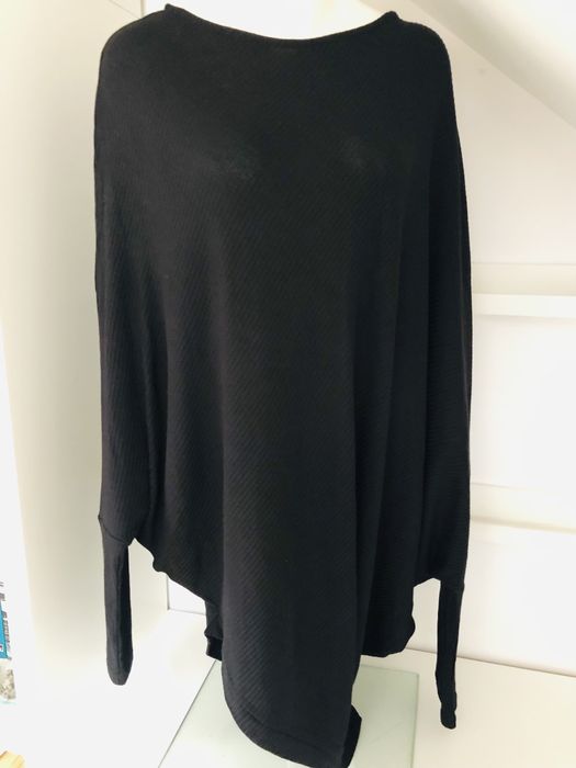 Poncho dama negru