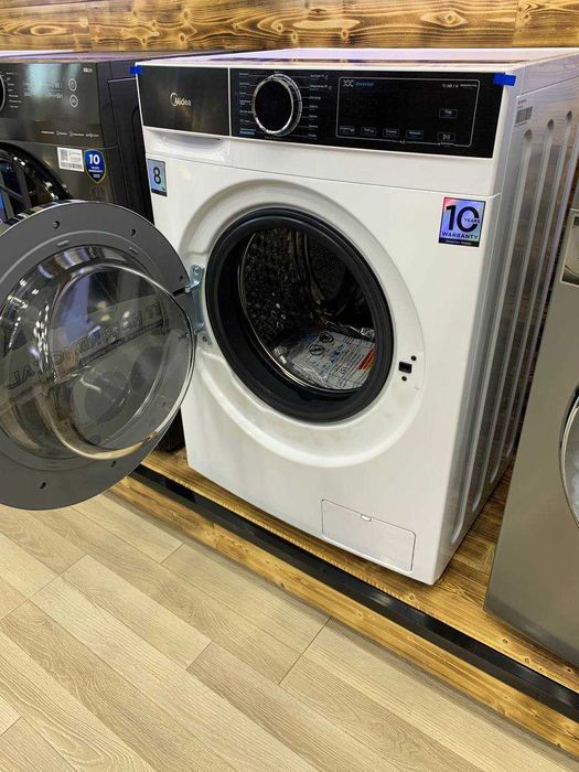 АКЦИЯ!!! Стиральная машина Midea модель MFA01W80B/W-C    НОВИНКА / NEW