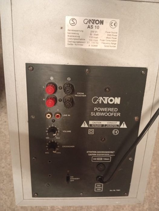 Subwoofer Canton