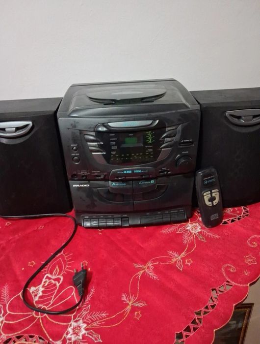 Boombox audio sistem functional