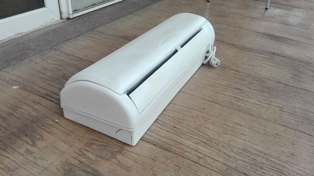 Воден конвектор за парно/вътрешно тяло от климатик преправено за парно