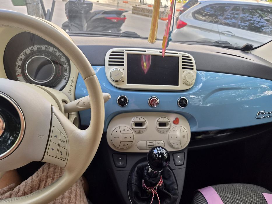 Vand Fiat 500 Baby Blue