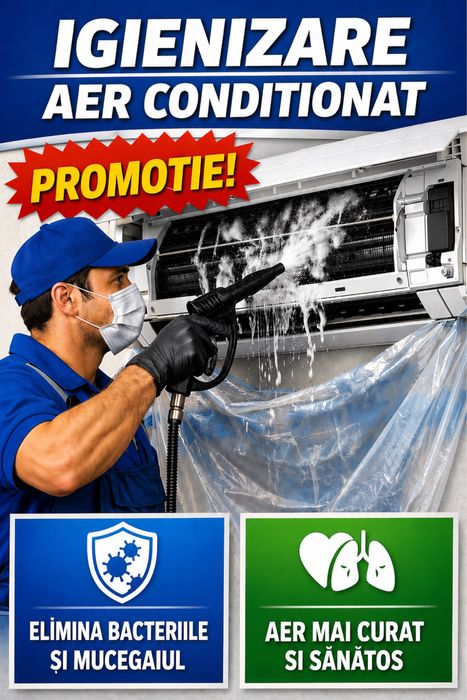 Igienizare aer conditionat profesionala