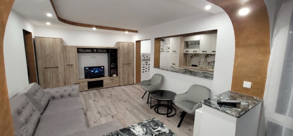 Inchiriez apartament 2 camere complet mobilat si utilat