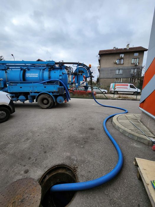 Отпушване на канали  и почистване на ями