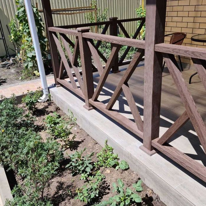 Ограждения из ДПК  Планки, балясины