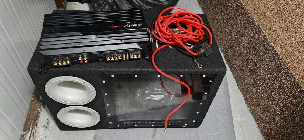 Бас Каса - HIFONICS - 12-ска с усилвател Sony 1000w