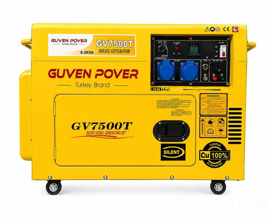 Генератор Guven 7kv
