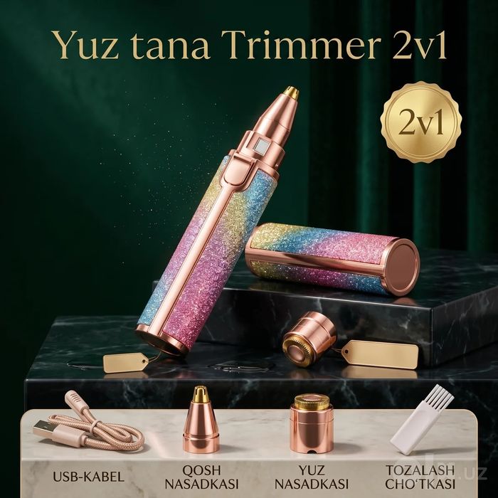 Epilator - yuz va qosh uchun zarur