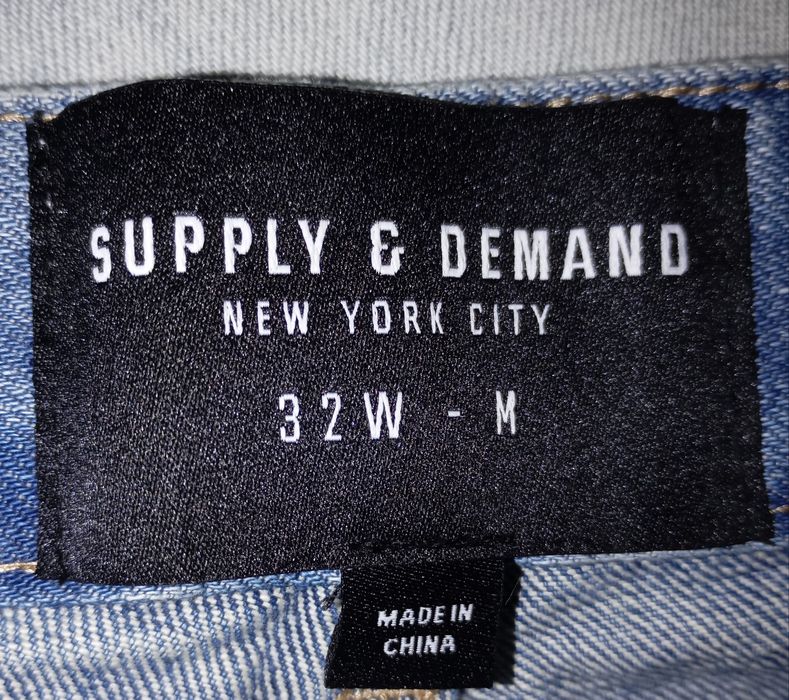 Blugi Flared Supply & Demand